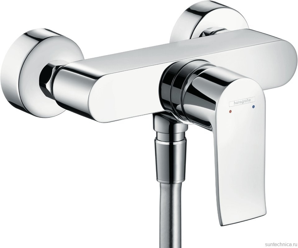 Душевой комплект Смеситель для душа Hansgrohe Metris 31680000 + Гарнитур Croma 26590400