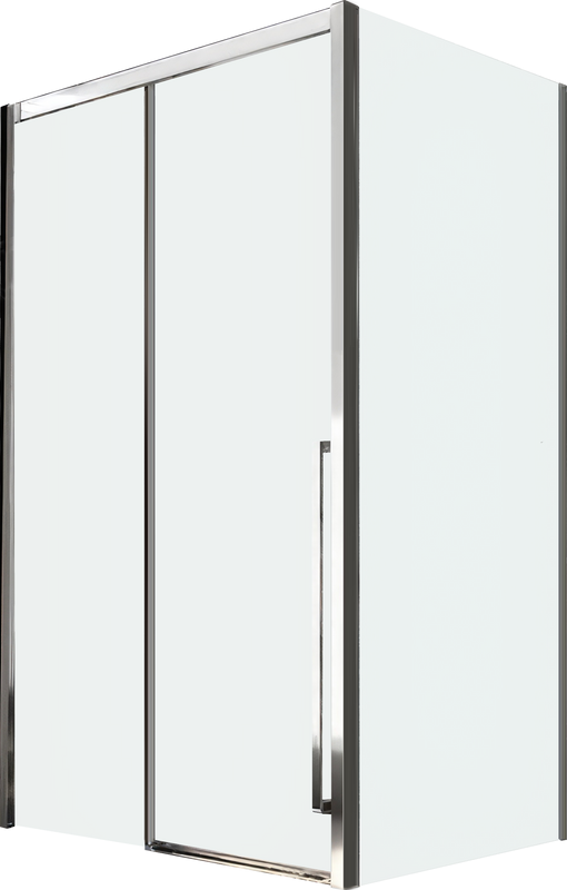 Душевой уголок Veconi Premium Trento PTC-SP-30CH 150x100, профиль хром, стекло прозрачное