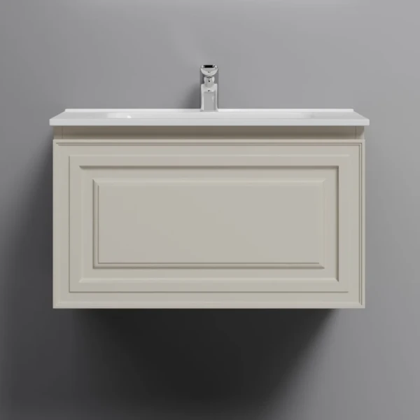 Тумба с раковиной Sancos Very 70 beige soft, раковина CN7007