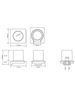 Стакан для ванной Bemeta Organic Black 167111010 настенный, черный, пластиковый Стакан для ванной Bemeta Organic Black 167111010 настенный, черный, пластиковый