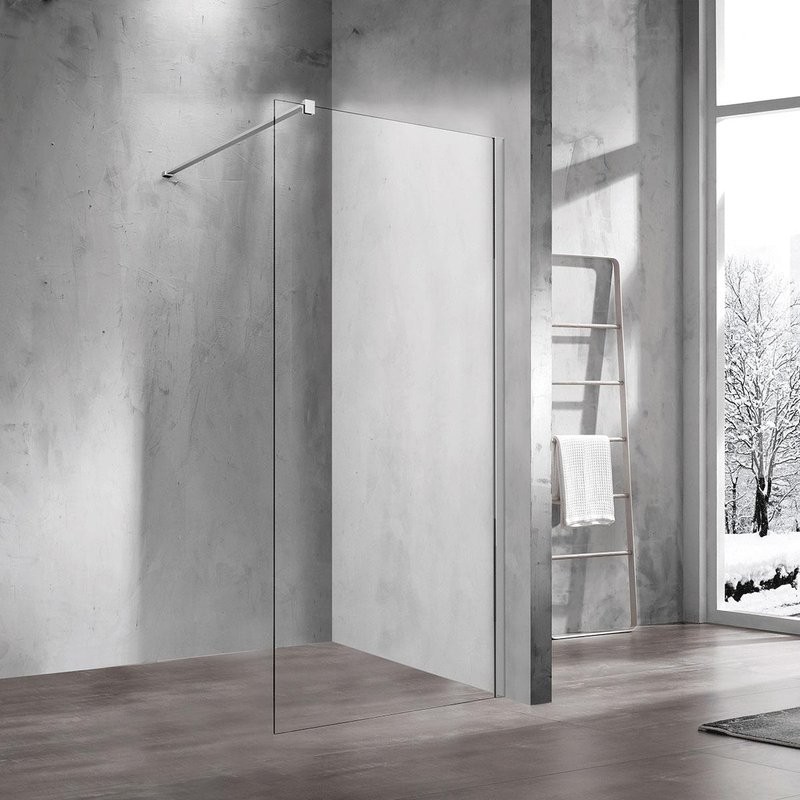 Душевая перегородка Vincea Walk-in VSW-1H700CL 70 см, профиль хром, стекло прозрачное