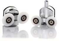Шторка на ванну Abber Schwarzer Diamant AG57170M 170x140, профиль хром, стекло матовое