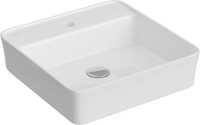 Накладная раковина Berges Ego SL 45x45 глянцевая белая