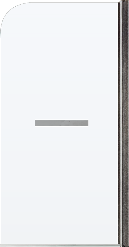 Шторка на ванну Maybahglass MGV-776-5 60x140, профиль матовый хром, стекло прозрачное