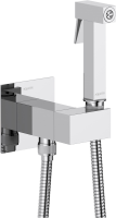 Гигиенический душ AQUATEK Лира AQ1025CR со смесителем, С ВНУТРЕННЕЙ ЧАСТЬЮ, хром