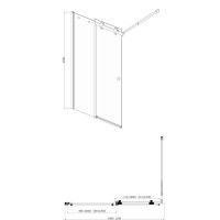 Шторка на ванну Azario CARLEON 100*150 (NKB6121 1000) Шторка на ванну Azario CARLEON 100*150 (NKB6121 1000)