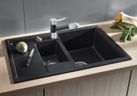 Комплект Мойка Blanco Metra 6 S Compact антрацит + Измельчитель Franke