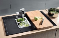 Комплект Мойка Blanco Metra 6 S Compact антрацит + Измельчитель Franke