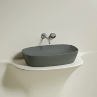 Накладная раковина Ceramicanova Element CN6049MH антрацит матовая