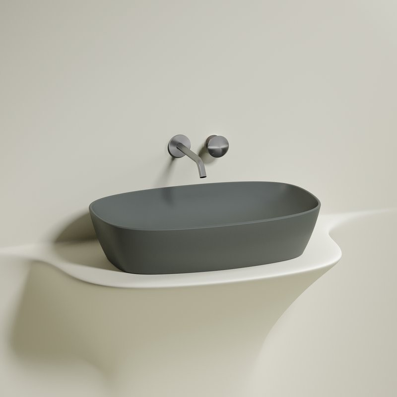 Накладная раковина Ceramicanova Element CN6049MH антрацит матовая