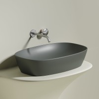 Накладная раковина Ceramicanova Element CN6049MH антрацит матовая