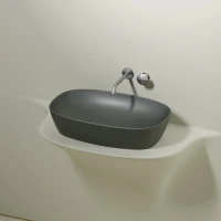 Накладная раковина Ceramicanova Element CN6049MH антрацит матовая