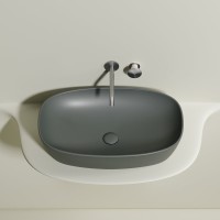 Накладная раковина Ceramicanova Element CN6049MH антрацит матовая