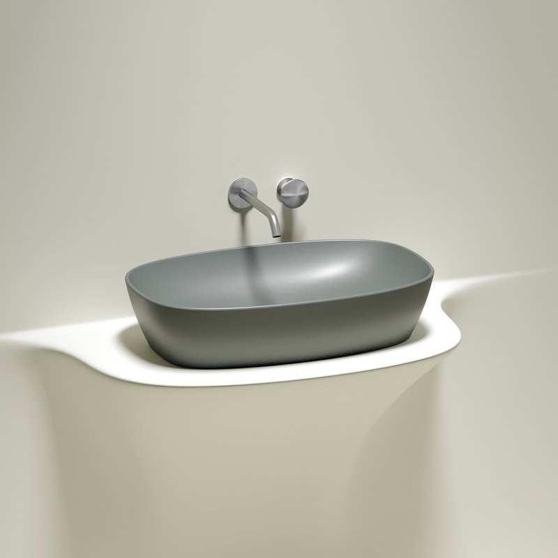 Накладная раковина Ceramicanova Element CN6049MH антрацит матовая