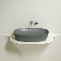 Накладная раковина Ceramicanova Element CN6049MH антрацит матовая