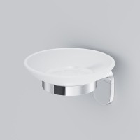 Мыльница AM.PM Joy A8434200 настенная, стеклянная, металлическая, хром