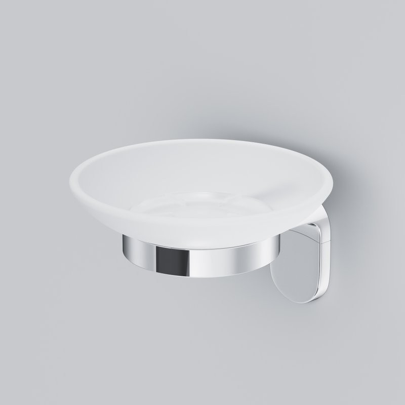 Мыльница AM.PM Joy A8434200 настенная, стеклянная, металлическая, хром