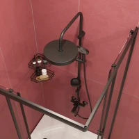 Душевая стойка STWORKI Хельсингборг S18180BK Душевая стойка STWORKI Хельсингборг S18180BK