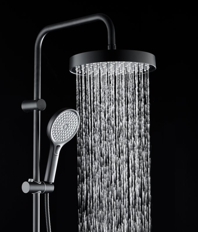 Душевая стойка STWORKI Хельсингборг S18180BK