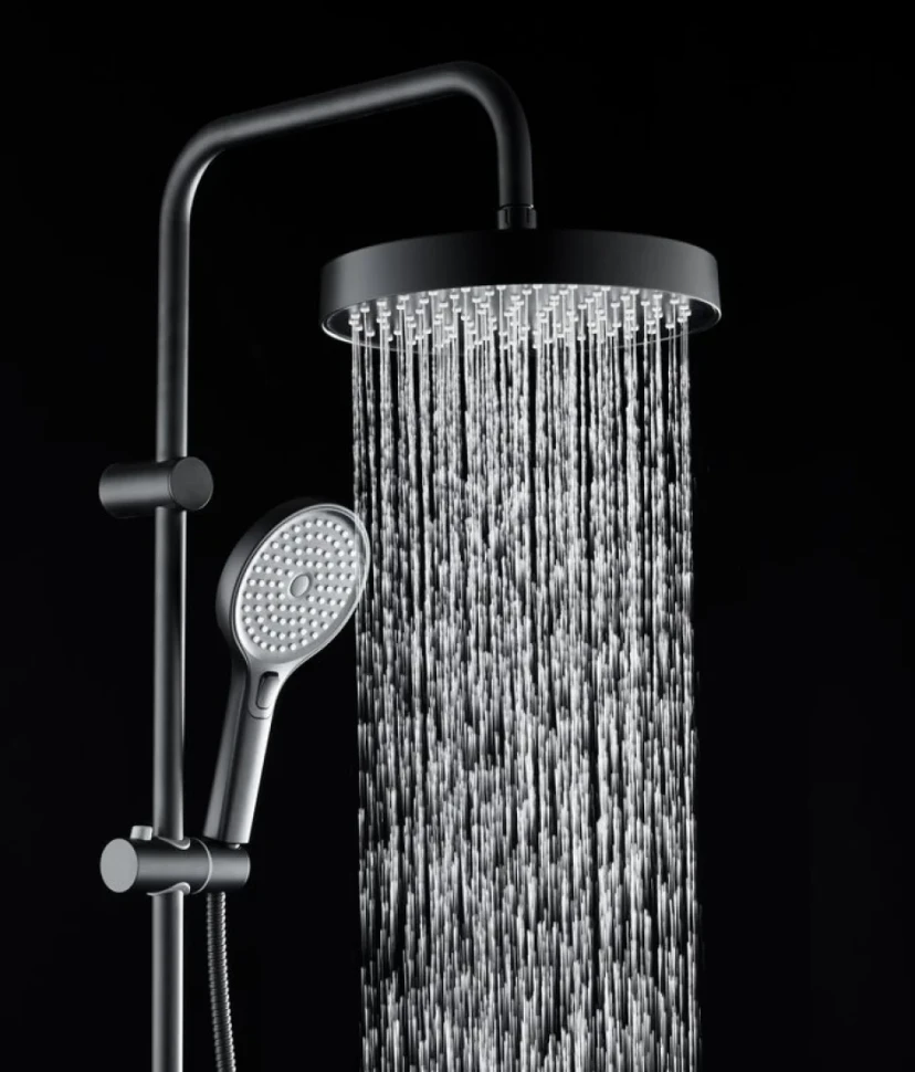 Душевая стойка STWORKI Хельсингборг S18180BK