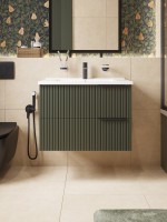 Стакан для ванной DEKOR BANYO Alina Black A40 406 04 настенный, черный, стеклянный