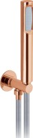 Душевой комплект Смеситель Webert Opera OA880101980 С ВНУТРЕННЕЙ ЧАСТЬЮ, розовое золото + Гарнитур AC0982980 розовое золото
