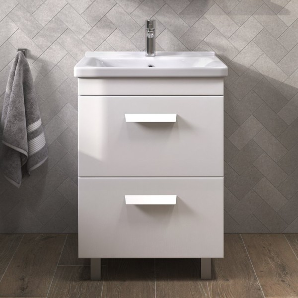 Тумба с раковиной Vigo Nova 70 2 ящика