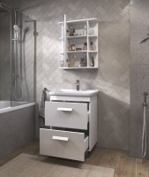 Тумба с раковиной Vigo Nova 70 2 ящика