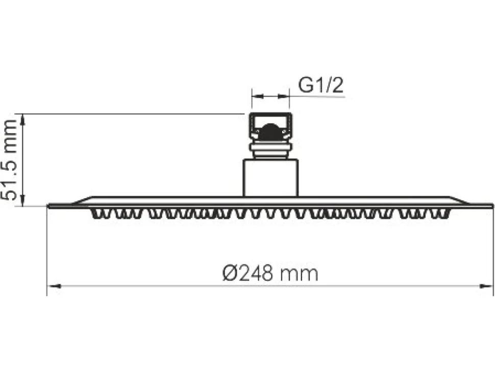 Душевой комплект Wasserkraft Neckar A2151.183.208 С ВНУТРЕННЕЙ ЧАСТЬЮ, золото