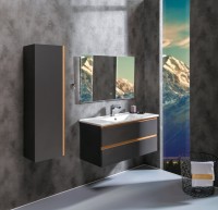 Тумба с раковиной Armadi Art Capolda 100 антрацит Тумба с раковиной Armadi Art Capolda 100 антрацит