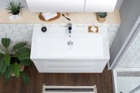 Тумба под раковину Aquanet Йорк 100 белая
