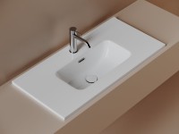 Раковина накладная Ceramicanova Compact 810x395x170, белый, CN7026