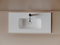 Раковина накладная Ceramicanova Compact 810x395x170, белый, CN7026