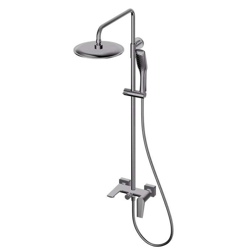 Душевая стойка Olive'S Viar 28511VRGM оружейная сталь