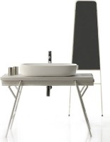 Накладная раковина Galassia Dream 7300 64 белая, овальная, фаянс