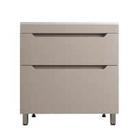 Тумба под раковину без столешницы Style Line Остин 80 напольная, крем эмаль plus