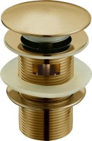 Донный клапан для раковины Boheme Medici 610/2 с переливом, бронза