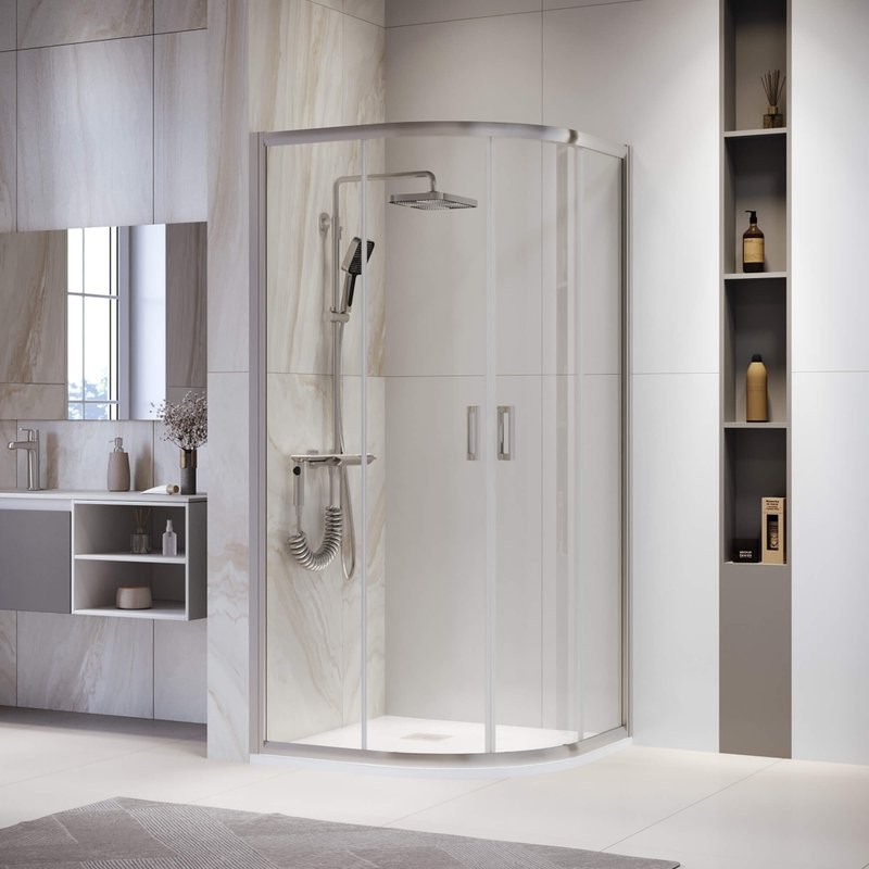 Душевой уголок RGW Passage PA-52 100х100 см, профиль хром, стекло прозрачное