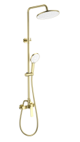 Душевая стойка Wonzon & Woghand WW-B3200-BG брашированное золото