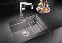 Мойка кухонная Blanco Etagon 500-U серый беж