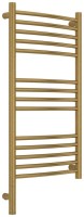Полотенцесушитель электрический Сунержа Богема 3.1 051-6002-8040 90x45 см, подключение слева, состаренная латунь, лесенка