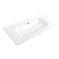 Тумба с раковиной Cezares Relax 100 подвесная, 2 ящика, bianco lucido