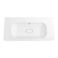 Тумба с раковиной Cezares Relax 100 подвесная, 2 ящика, bianco lucido