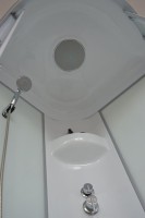 Душевая кабина Royal Bath HP RB80HP6-WC профиль белый, с низким поддоном, с сиденьем
