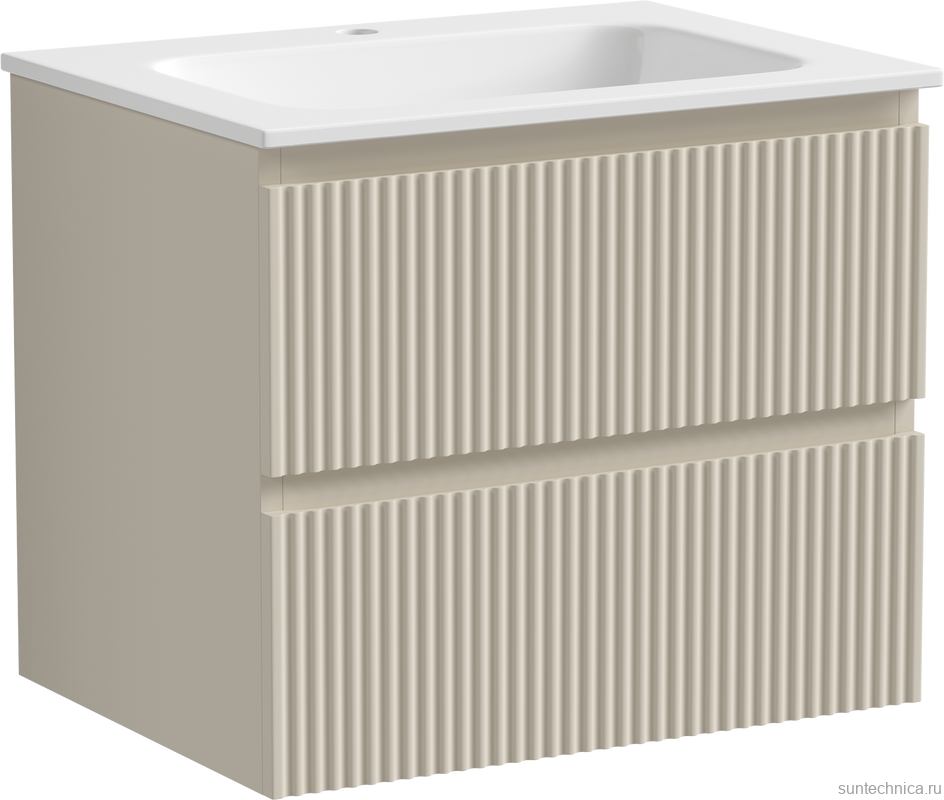 Тумба под раковину Sancos Snob R 60, beige soft
