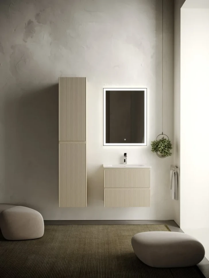 Тумба под раковину Sancos Snob R 60, beige soft