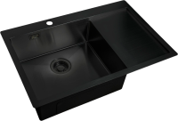 Мойка кухонная Zorg Light R 780510-L Grafit
