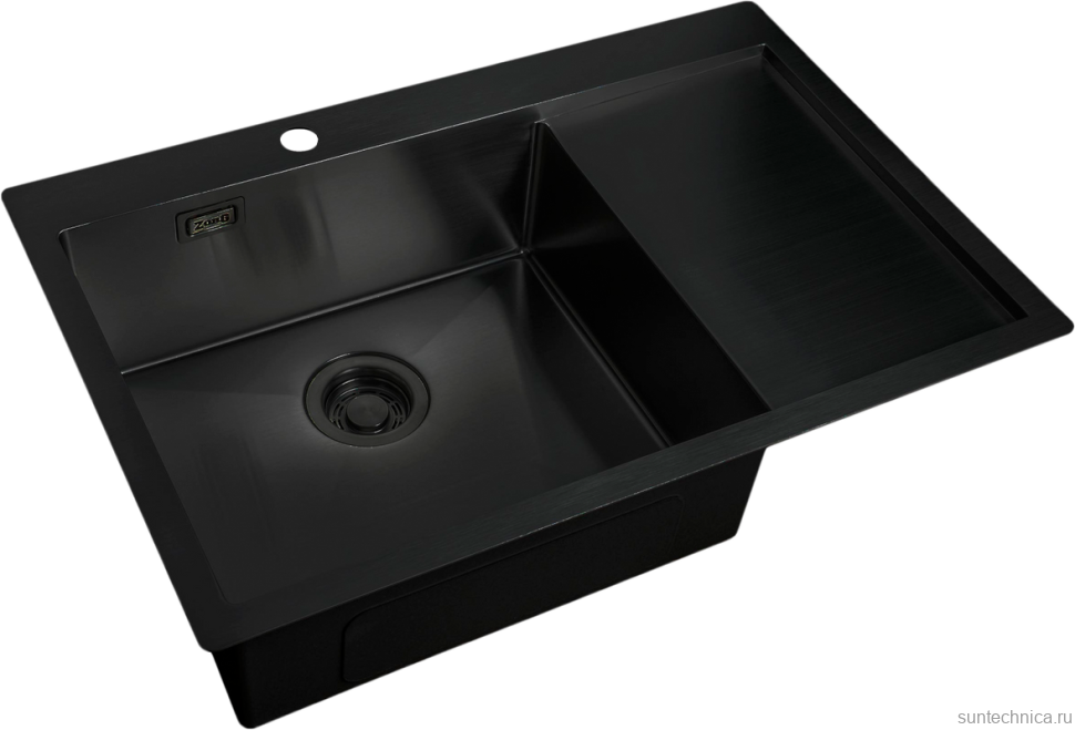Мойка кухонная Zorg Light R 780510-L Grafit