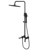 Душевая стойка AZARIO Conda AZ-K2411B черная матовая