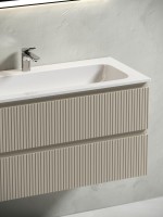 Мебель для ванной комнаты Sancos Snob T 100 см, beige soft